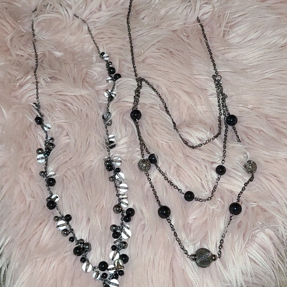 Long necklaces